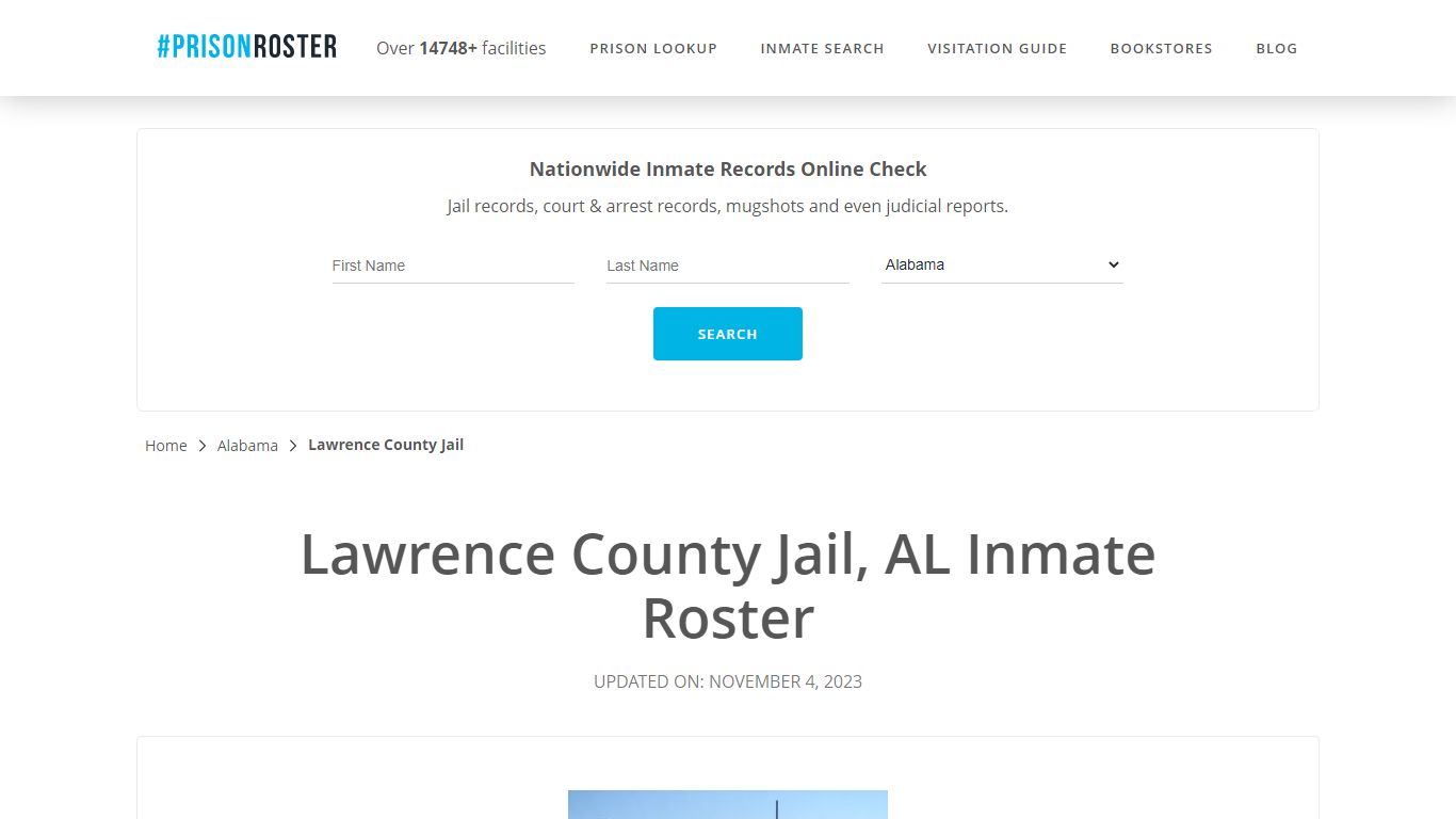 Lawrence County Jail, AL Inmate Roster - Prisonroster
